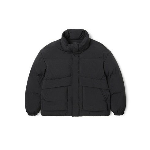 ADHOC 23 FW 남여공용 겨울 숏 푸퍼 다운 (BLACK)