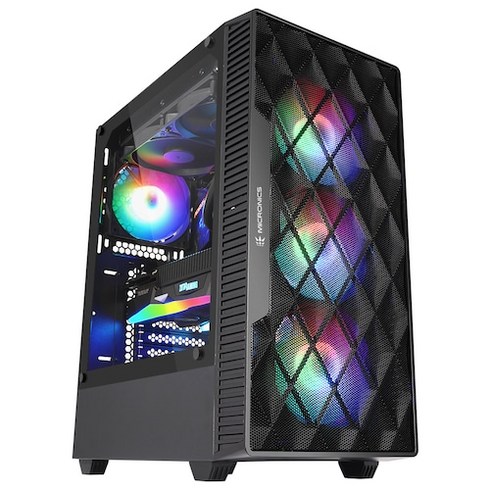 조립컴퓨터 조립pc 고니공방&곤퓨터 웹디용pc 3번 가정용 완본체, led화이트, 8g, 삼성250g