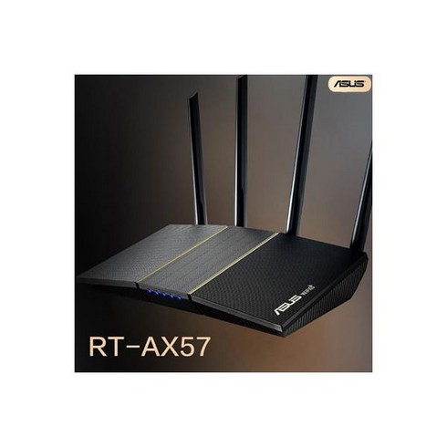 ASUS RT-AX57 가정용 무선 게임밍 라우터/듀얼 wifi6/5기가비트 포트 전환 어댑터 증정