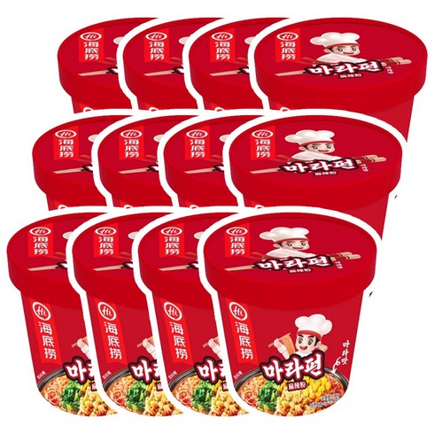 하이디라오 마라펀 큰컵 100g, 12개