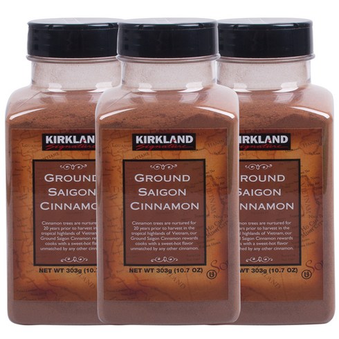 (코스트코) 커클랜드 시나몬파우더 계피가루 303g, 3개