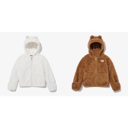 [빠른출고]노스페이스키즈 NJ4FN91 베이비 베어 풀집 후디 BABY BEAR F/Z HOODIE
