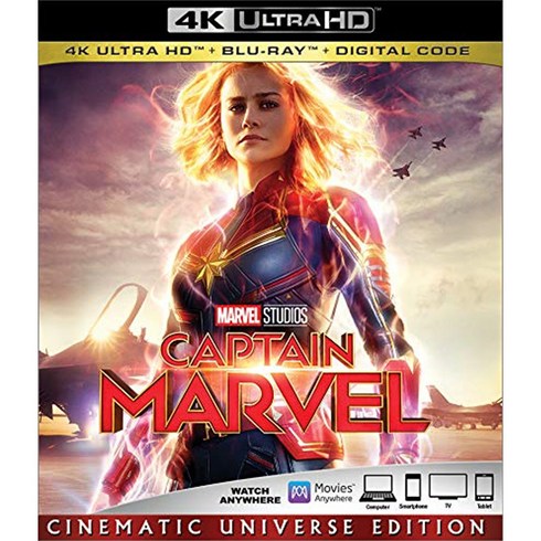 캡틴 마블 CAPTAIN MARVEL (4K UHD 블루레이-한글자막) 판타지