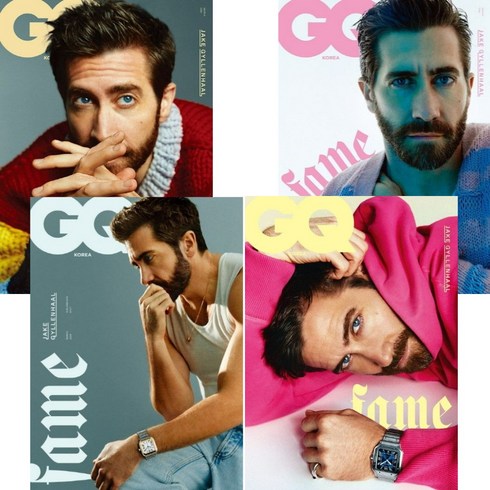 지큐 코리아(GQ KOREA) (2024년 3월호) 표지 : 제이크 질렌할 (4종 중 랜덤발송) / 부록없음