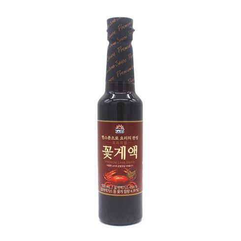 사조 프리미엄 꽃게액, 550ml, 2개