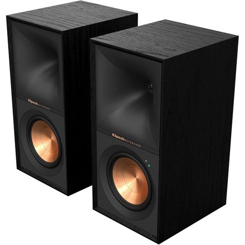 5.25인치 우퍼가 장착된 Klipsch R50PM 파워 스피커 블랙, 5.25" Driver