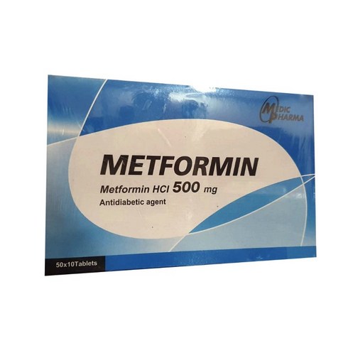 메트폴민 HCI 500mg 500정, 1개, 500개