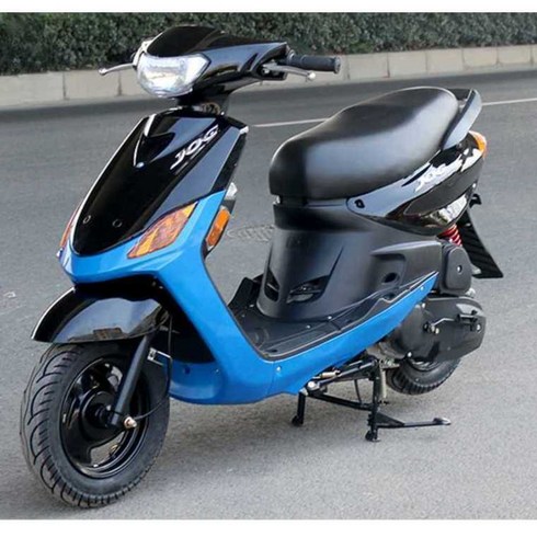 스쿠터50cc - 100CC 오토바이 스쿠터 바이크 배달용 출퇴근 근교, 검정+파랑