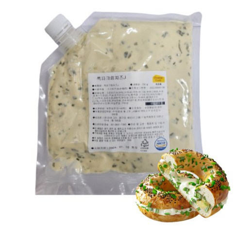 쪽파 크림치즈 700g, 1개