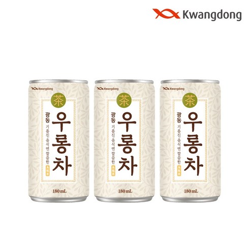 광동 우롱차 180ml x 60캔, 60개