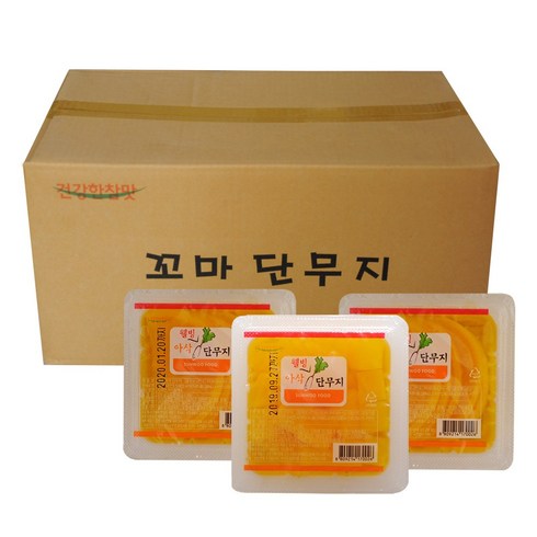 꼬마단무지 - 꼬마 깍둑단무지, 12kg, 1개