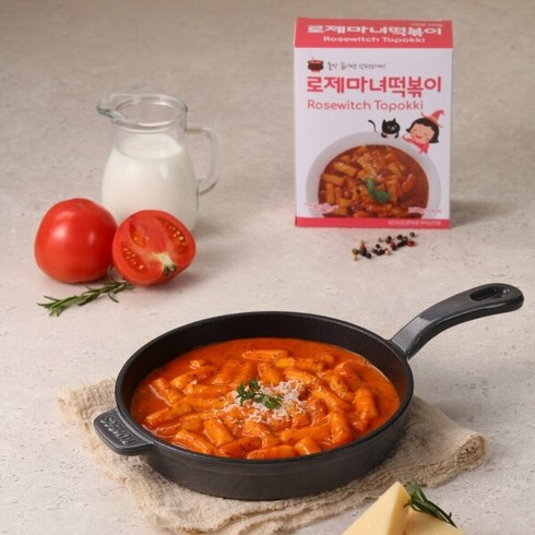 로제마녀 떡볶이 - 기본맛, 350g, 5개