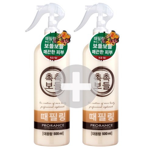 프로랑스 촉촉보들 때필링 500mlx2개 각질제거 피부진정, 500ml, 2개