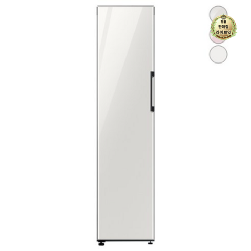 2023년 가성비 최고 비스포크 냉장고 rz24a5600ap - [색상선택형] 삼성전자 비스포크 변온냉동고 방문설치, 글램 화이트, RZ24A5600AP