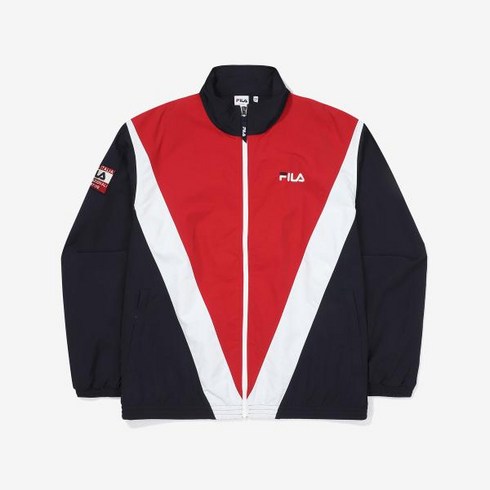FS2JKF2111X - [FILA] 브이 블러킹 오버핏 자켓 (FS2JKF2111X_HRD)