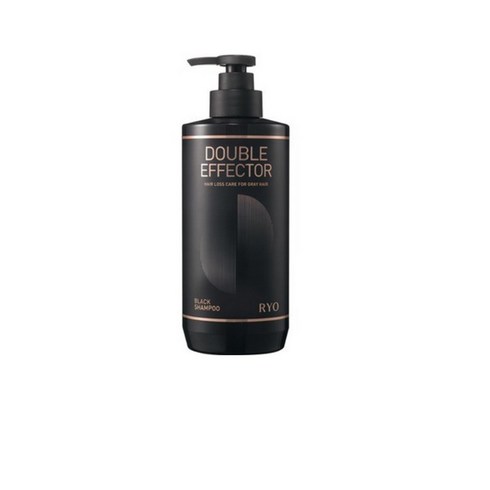 려 더블이펙터 탈모증상완화 블랙 샴푸, 543ml, 2개