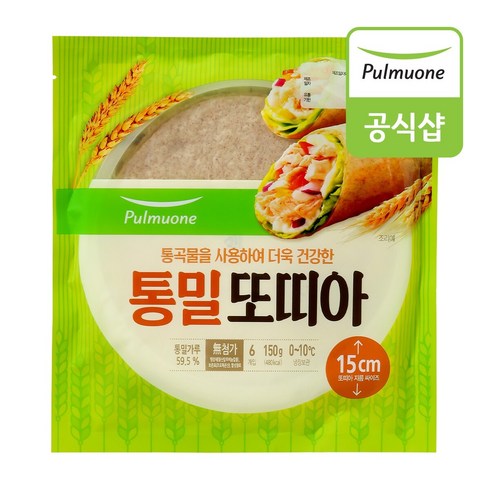 풀무원 풀무원 통밀 또띠아 150G X 2개