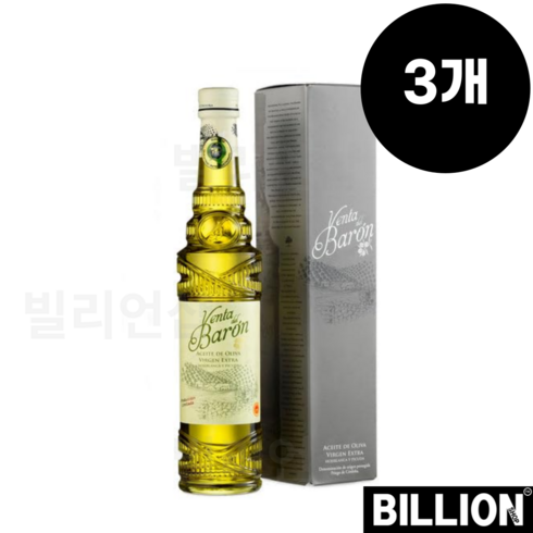 벤타델바론 엑스트라 버진 올리브오일 500ml x 3, 1개