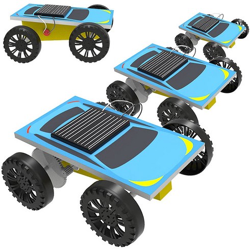 슈퍼레이스 태양광 자동차 만들기 (4개) DAU과학교구