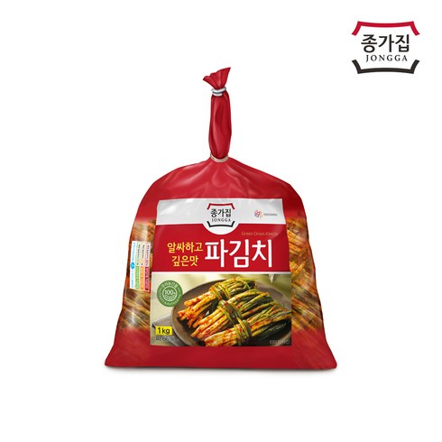 종가집파김치 - [종가집] 국산 파김치 1kg, 1개