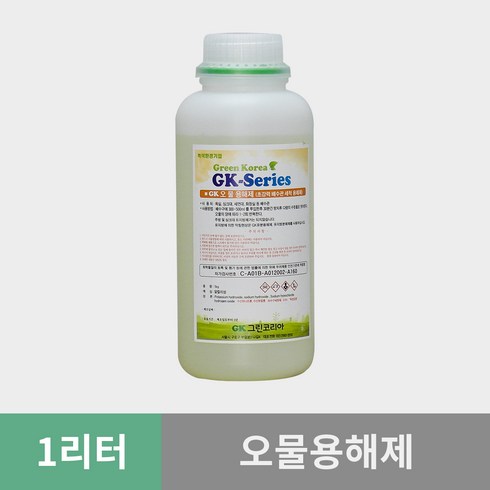 GK 그린코리아 오물용해제, 6개, 1L