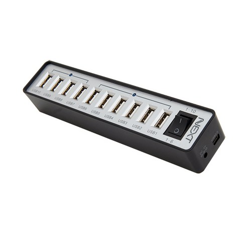 NEXT-510UHP 10포트 USB2.0 HUB(유전원)