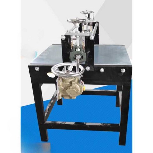 판화프레스기 레터프레스 동판화 목판 구리 활자인쇄, 4개 개방형 인쇄기 블루(바퀴)