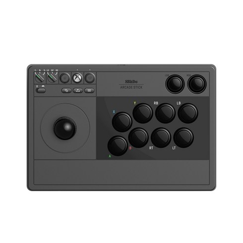 8BitDo 아케이드 스틱 Xbox 정식 라이센스 컨트롤러, 블랙, 1개