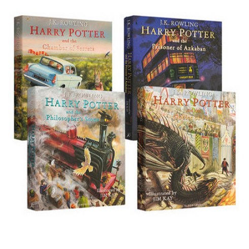 Harry Potter 일러스트 에디션 4종 세트, 스콜라스틱