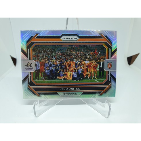 제주유나이티드 2023 PANINI Prizm K리그 Team Promo 축구카드 파니니 프리즘 팀 프로모