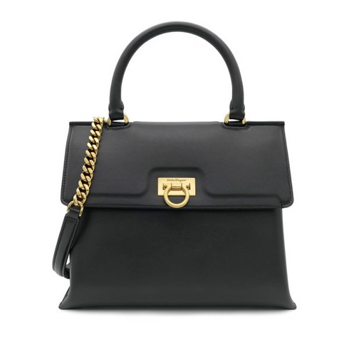 [살바토레 페라가모] [스크래치] 페라가모 트리폴리오 스몰 탑핸들 토트백 21 0892 N