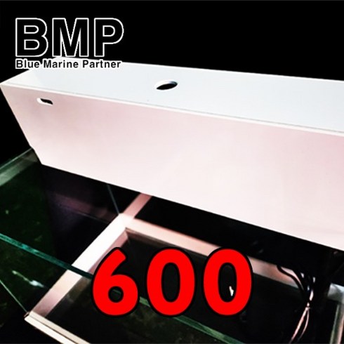 상면여과기 - BMP BTFS-600 60cm 7W 거치식 슬림형 하이플라스 상면 여과기 (600x120x130mm)