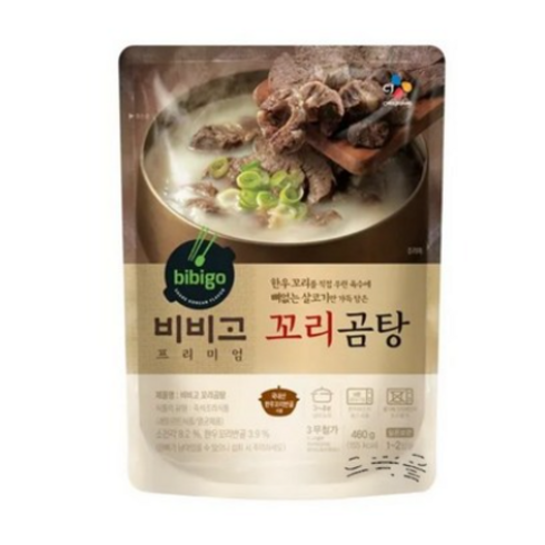 비비고 꼬리곰탕, 460g, 10개