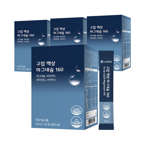 고업 액상 마그네슘160, 600ml, 4개