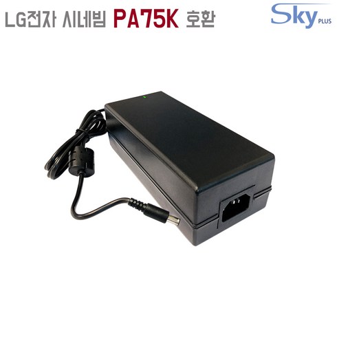 LG시네빔 PA75K 19.5V6.66A 19.5V7.18A AAS-00호환 19.5V 7.7A 국산 어댑터, 어댑터 + AC 각코드 1.5m