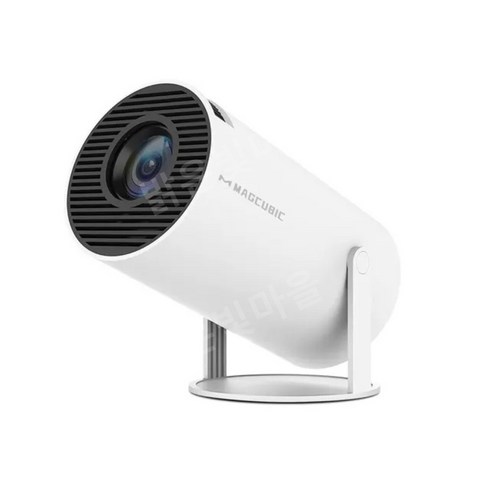 Magcubic HY300 빔 프로젝터 4K 안드로이드 11 듀얼 와이파이 6 200 ANSI Allwinner H713 BT5.0 1080P 1280x720P, EU플러그