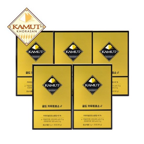 2023년 가성비 최고 카무트효소 - 골드 카무트효소G 5개월분 (3g x 150포), 단품