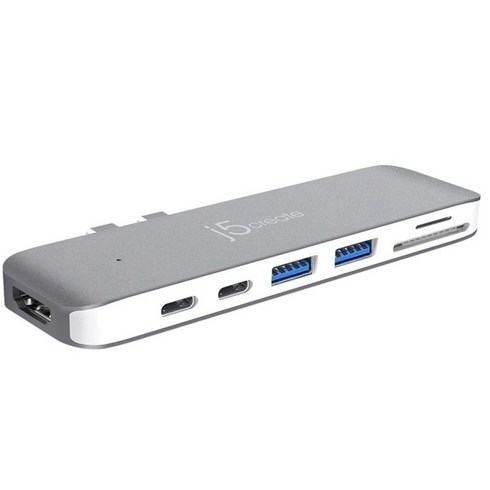 [이지넷유비쿼터스] 이지넷 NEXT-JCD382 (USB3.0허브/7포트/멀티포트/무전원) [그레이]