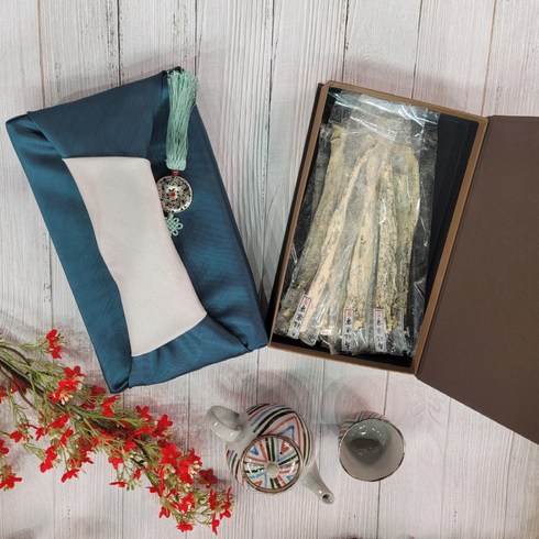 2023년 가성비 최고 남자친구부모님첫인사선물 - 국내산 5년근 도라지정과 1kg 설선물 상견례 선물세트, 도라지정과 1kg 실속형+보자기포장