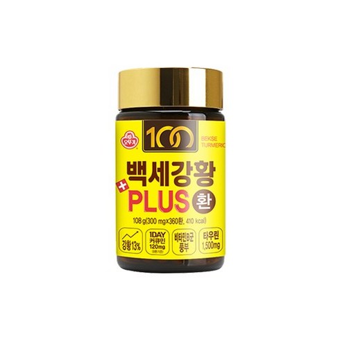 강황환 - 오뚜기 백세강황 PLUS 환, 108g, 1개