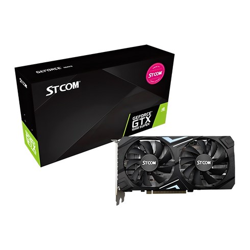 1080ti - STCOM 지포스 GTX 1660 SUPER D6 6GB 그래픽카드