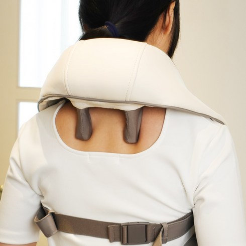 웰와이즈 온열 무선 안마기 어깨 목 다리 3D 마사지기 WNM-2100, 단품