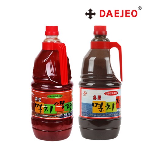 유포 멸치 액젓2kg + 진젓국2kg 세트, 단품