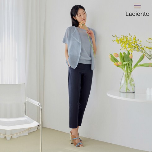 [런칭가 69000원] 23SS 라씨엔토 코튼블렌딩 썸머 팬츠