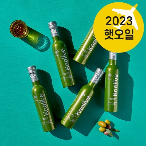 [23년 햇오일] KNOLIVE 널리브 피쿠도 엑스트라 버진 올리브 오일 500ml, 1개