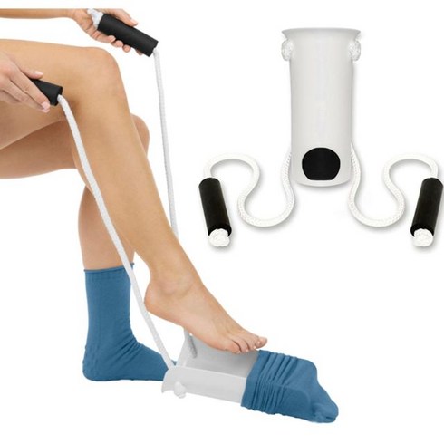 양말신기보조기 삭스헬퍼 시니어 노인 임산부, 1개