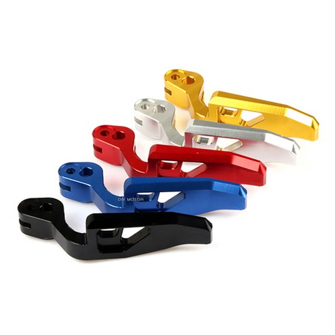 락모터스 오토바이 TMAX500 TMAX530 TMAXDX 파킹레버 핸드브레이크 보조레바 사이드브레이크 용품, TMAXCNC파킹레바(레드), 1개