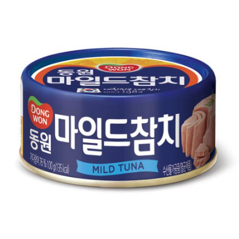 동원 마일드 참치, 100g, 20개