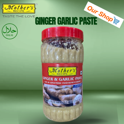 ginger:banglecry/rhsm - Mother's Recipe Ginger & Garlic Paste / 진저 갈릭페이스, 1개, 1kg