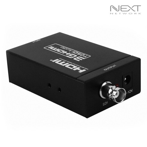 이지넷유비쿼터스 HDMI TO SDI 컨버터 디지털 to 아날로그 NEXT-124HSDC